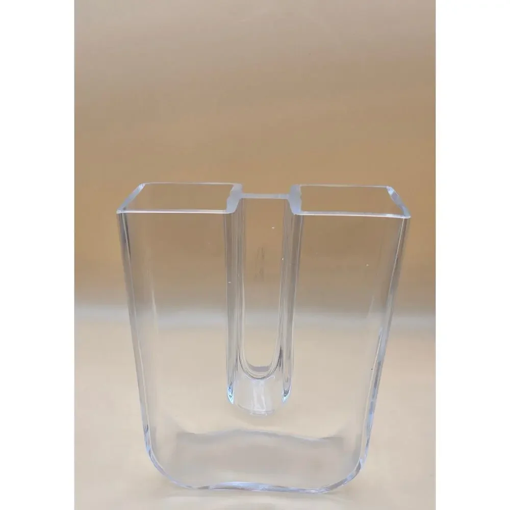 Kosta Boda Sweden Crystal Double Twin Towers Pre-loved